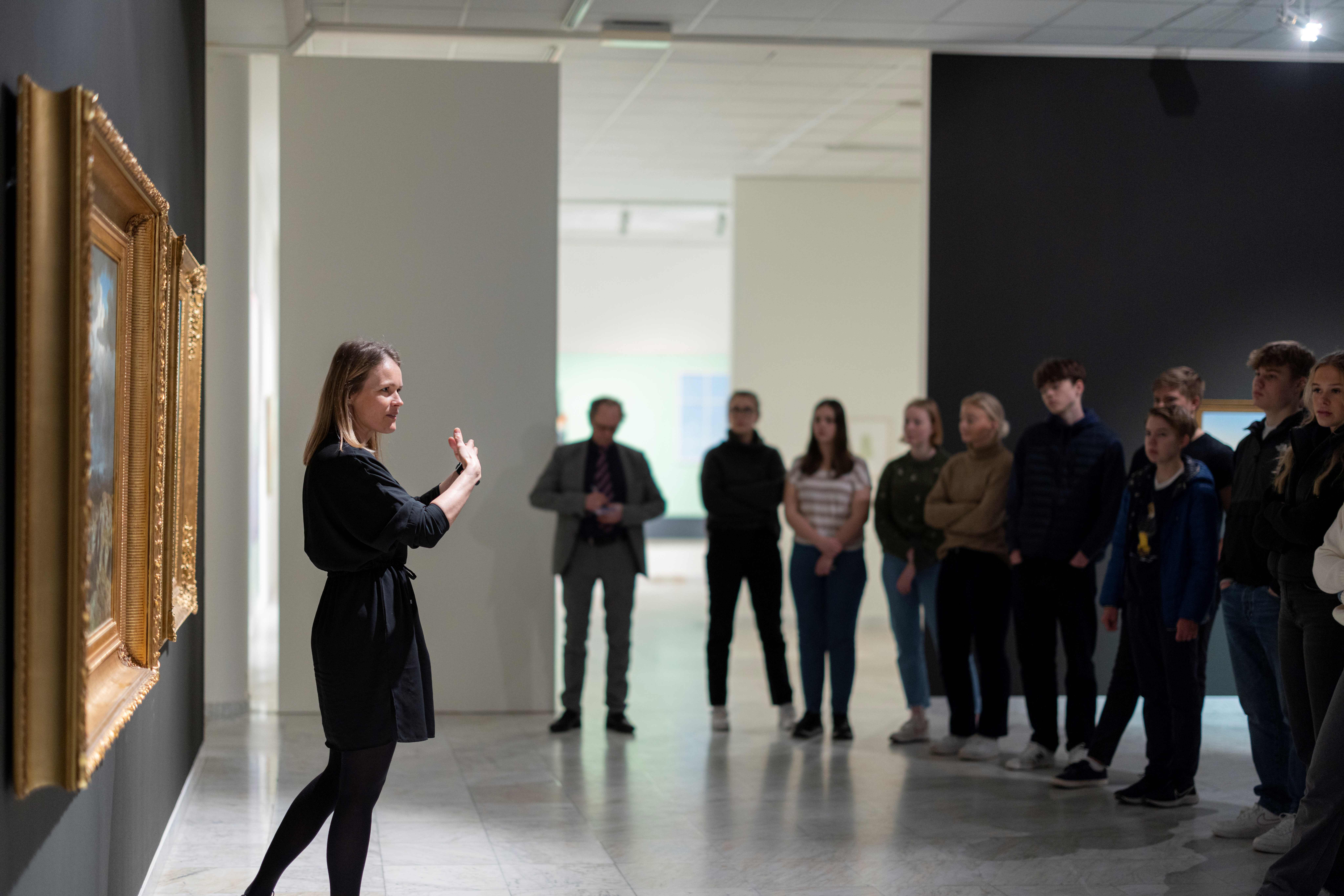 Museumspedagog Elin Lillebråten